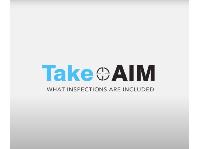 What can you inspect with TakeAIM?