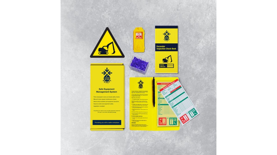 Excavator Inspections - Weekly Checklist Kit