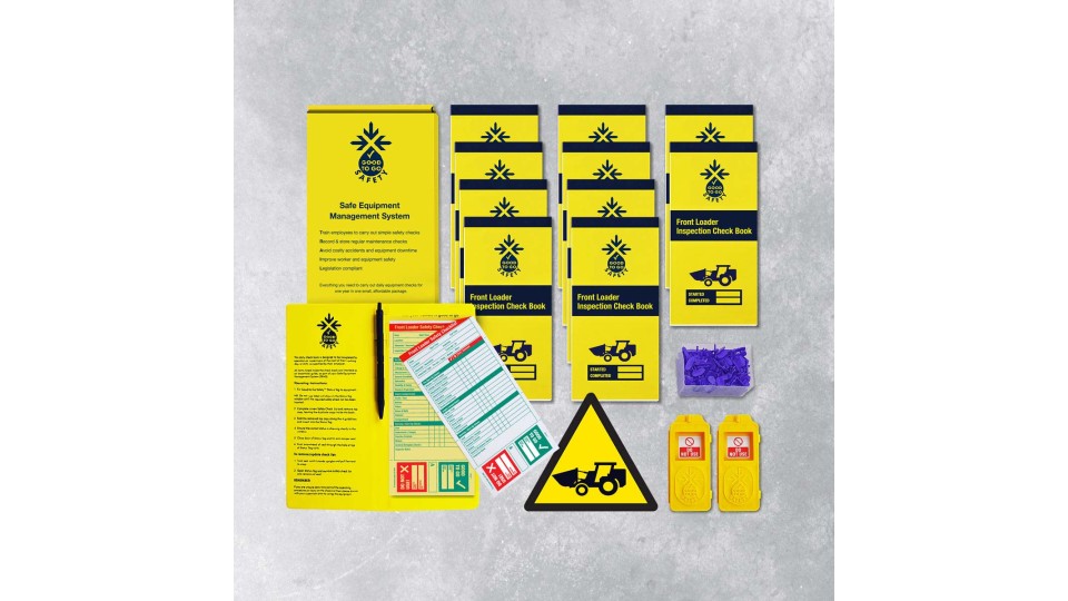 Front Loader Inspections - Daily Checklist Kit