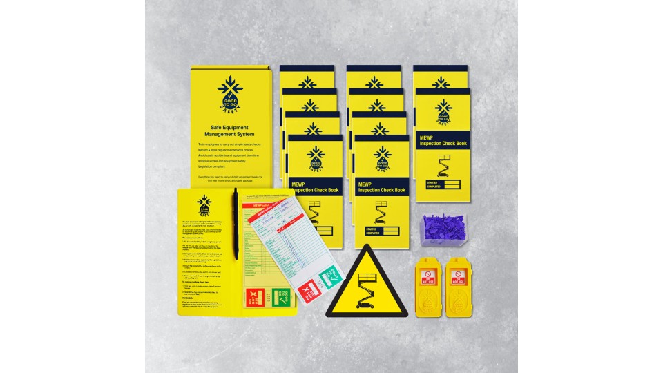 MEWP Inspections - Daily Checklist Kit