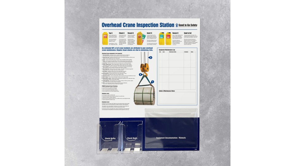 Overhead Crane Inspection and Maintenance Station