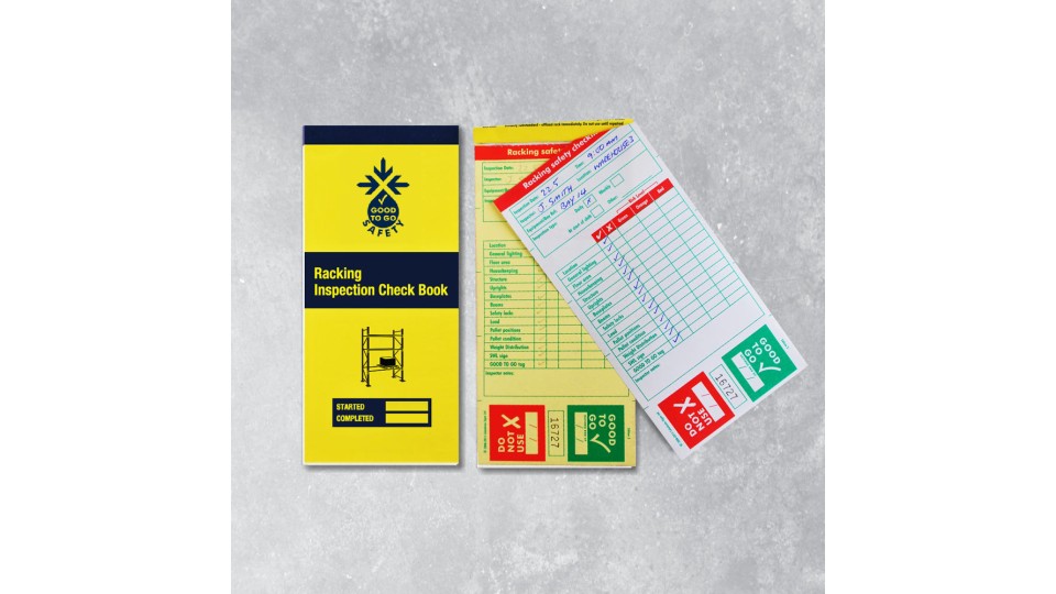 Racking Inspection Books - 25 Checklists
