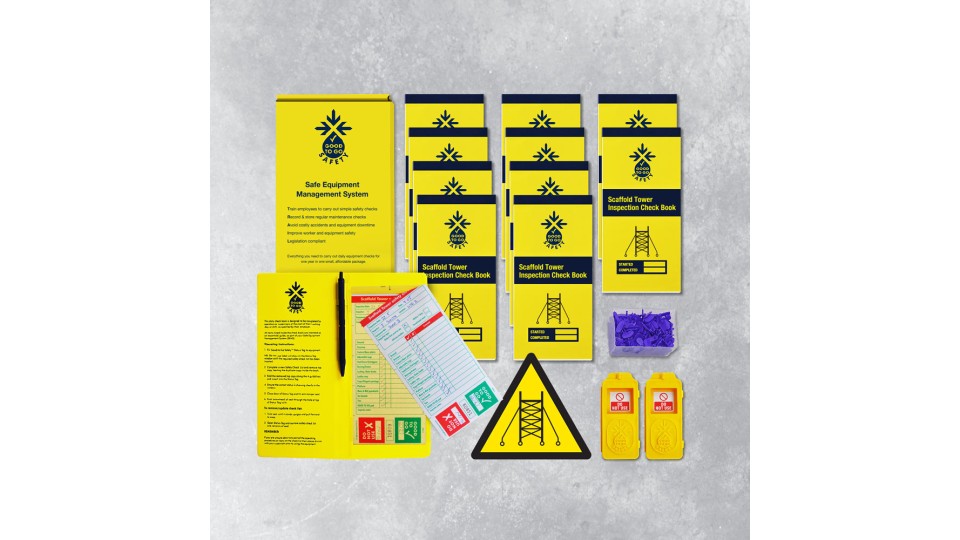 Scaffold Tower Inspections - Daily Checklist Kit