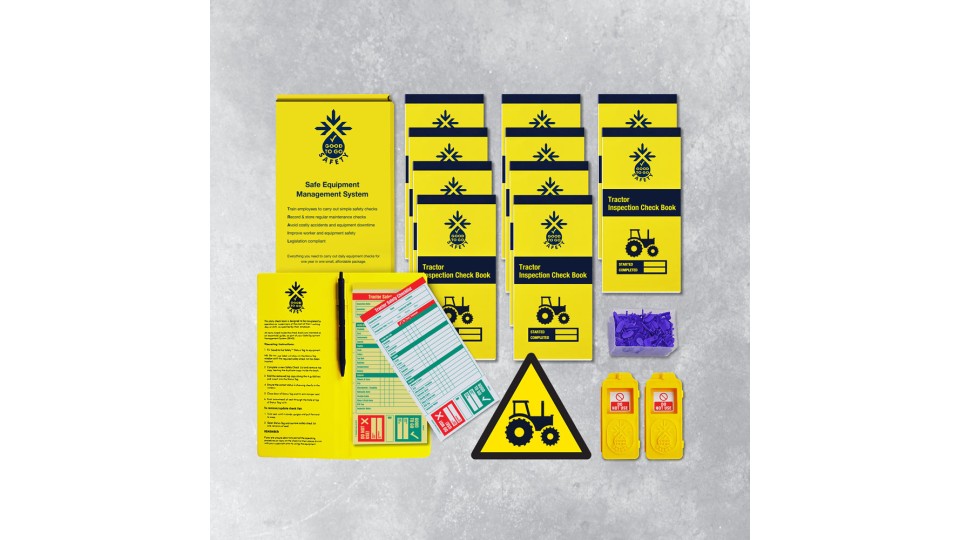 Tractor Inspections - Daily Checklist Kit